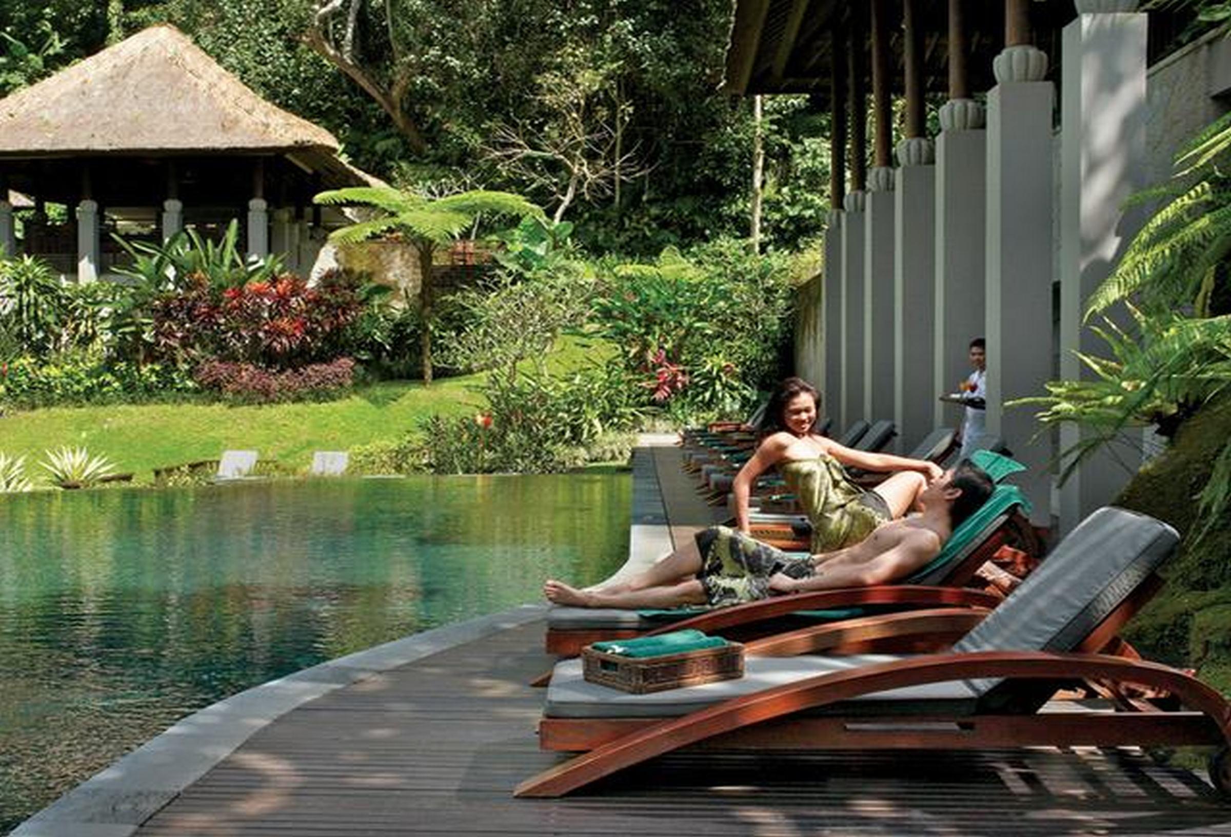 Maya Ubud resort y Spa Exterior foto